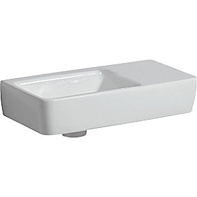 GEBERIT Renova compact håndvask 500x250x150mm t/møbel hvid