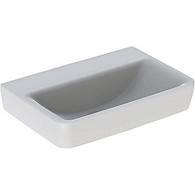 GEBERIT Renova compact håndvask 550x370x170mm t/møbel hvid