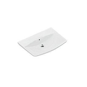 Ifö Spira Art håndvask 600 x 495 mm. Uden hanehul 15170