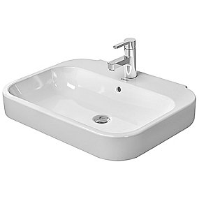 Duravit Happy D.2 håndvask 60cm 600x475mm med hanehul