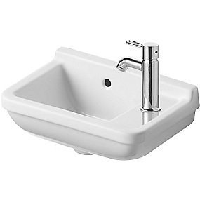 Duravit Starck 3 håndvask 400x260 mm. Hanehul til højre