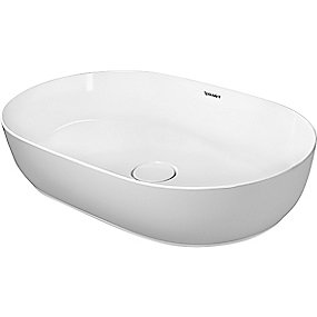 Duravit Luv bowle 600x400mm til bordplade uden hanehul uden overløb. Wondergliss