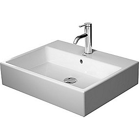 Duravit Vero Air håndvask 600x470 mm. Med hanehul, overløb og WonderGliss