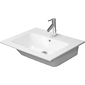 Duravit ME by Starck håndvask 630x490mm til møbel med hanehul
