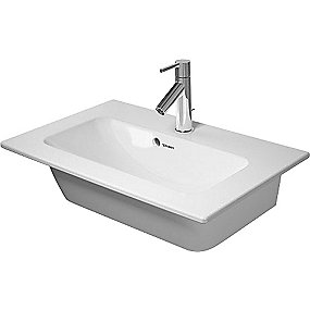 Duravit ME by Starck håndvask 63x40cm uden hanehul med WonderGliss, til møbel