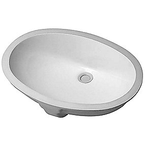 Duravit Santosa håndvask, 510x375 mm, underlimning
