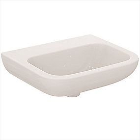 Ideal Standard CONTOUR 21 Håndvask 500x420x195 mm, Uden hanehul, Uden overløb