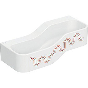 GEBERIT Bambini lege- & vaskekumme 900x390mm med to vaskepladser, lavere vask til venstre