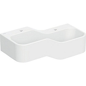 GEBERIT Bambini lege- & vaskekumme 900x390mm med to vaskepladser, lavere vask til højre
