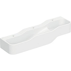 GEBERIT Bambini lege- & vaskekumme 1400mm, med tre vaskepladser, lavere vask til venstre: