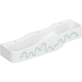 GEBERIT Bambini lege- & vaskekumme 1400mm, med tre vaskepladser, lavere vask til venstre: