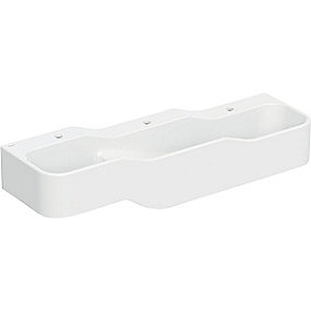 GEBERIT Bambini lege- & vaskekumme 1400mm, med tre vaskepladser, lavere vask til højre: