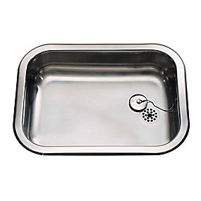 Intra Juvel køkkenvask 480x340mm med prop, til nedfældning, K480