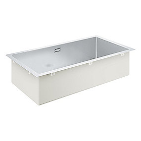 GROHE K700 rustfri stålvask 90 86,4/46,4 1.0 satin