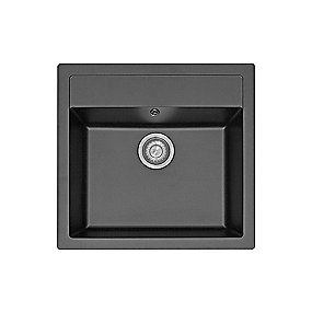Franke Tectonite køkkenvask 560x530mm, grafit metallic. SID 610-50