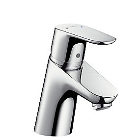 hansgrohe Focus 70 håndvaskarmatur med PushOpen bundventil krom