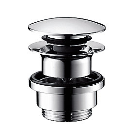 hansgrohe Bundventil 1 1/4'' Push-open. Krom