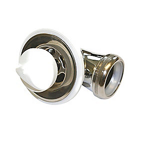 Karfa Bundventil 1.1/4'' stål vaske. Uden overløb