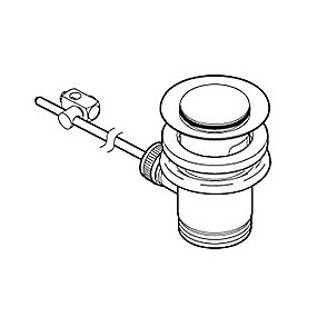 Børma Bundventil 1 1/4'' Rustfri