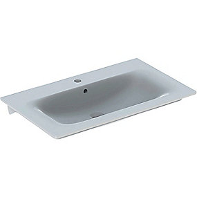 GEBERIT Renova plan håndvask 800x480x168mm t/møbel hvid