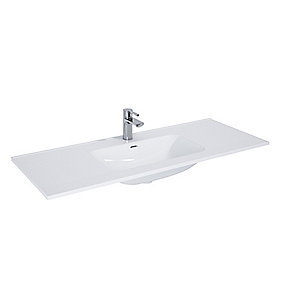 Luxor Vask 120 cm til Luxor Vaskeskab, hvid