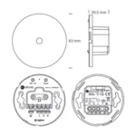 CEILING OUTLET DIMMER ZIGBEE4