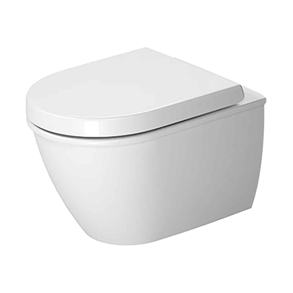 Duravit Darling New compact vægtoilet, 360x485mm skjult mont porcelæn (bemærk erstatter Casade )