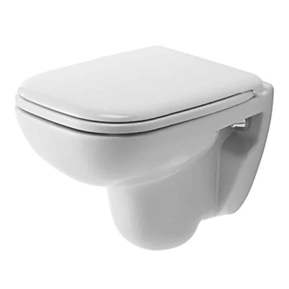 Duravit D-Code vægtoilet Compact 355x540mm
