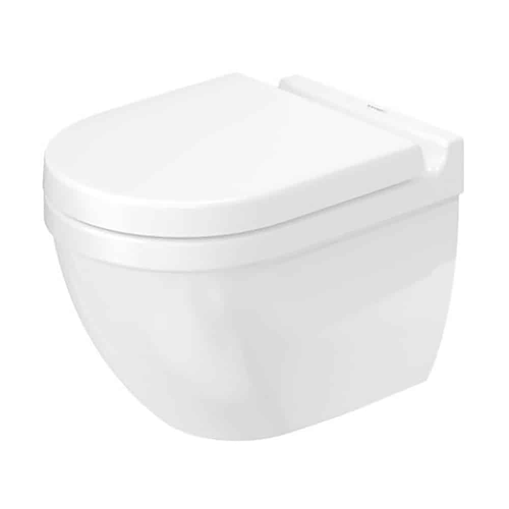 Duravit Starck 3 vægtoilet Compact 360x485mm med skjult montering