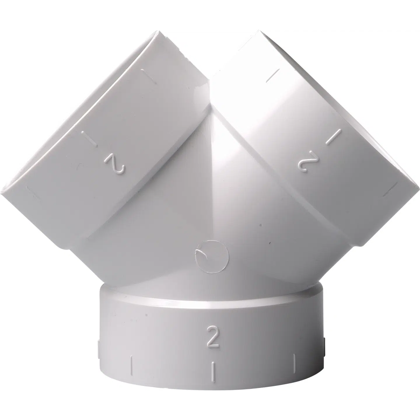 GRENRØR 45GR DOBBELT 2X45 FSTØVSUGER