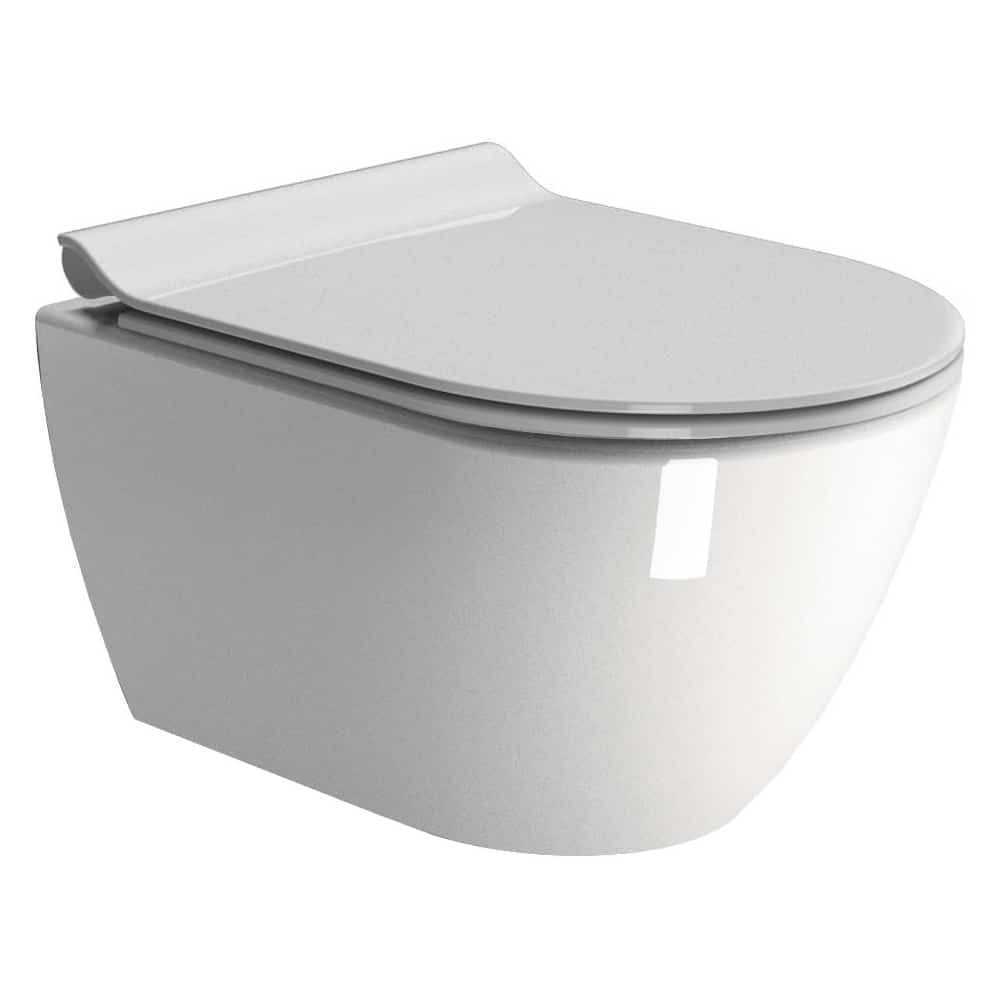 GSI Pura vægtoilet 50x36cm med swirlflush