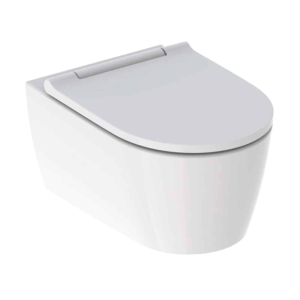 GEBERIT ONE hængeskål & sæde med softclose 370x343x540mm, hvid
