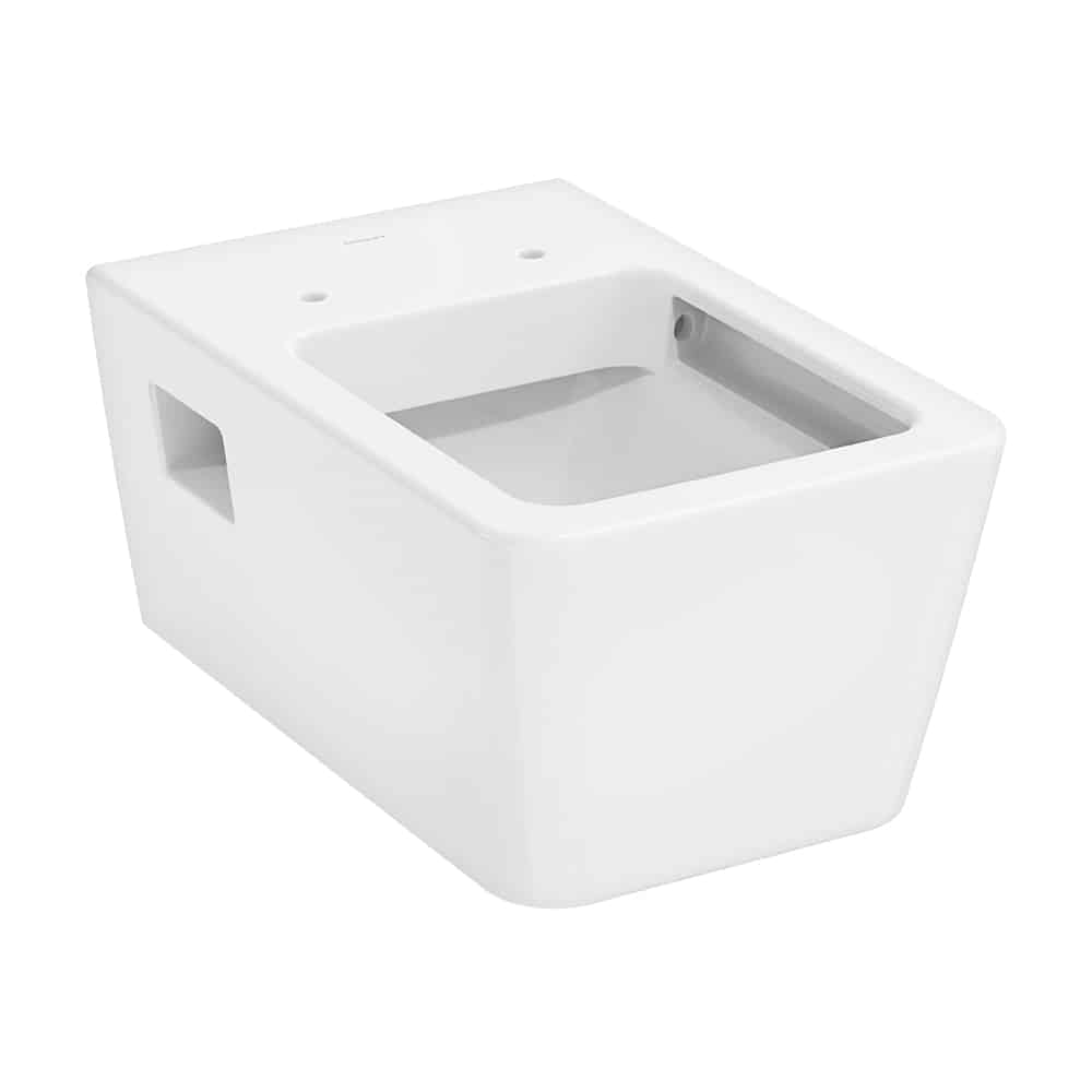 hansgrohe EluPura Original Q toilet Væghængt toilet 540 AquaChannel Flush hvid