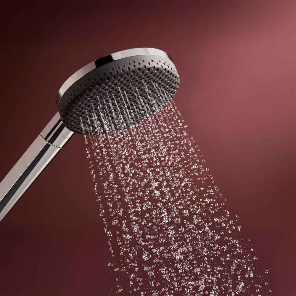 Hansgrohe raindance alive s håndbruser, vandsparende, krom1