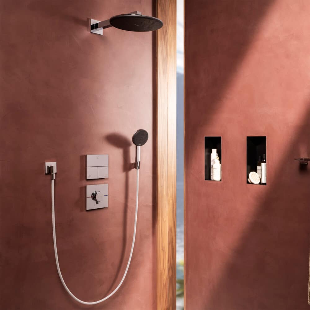 Hansgrohe raindance alive s håndbruser, vandsparende, krom3