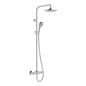 hansgrohe Vernis Blend showerpipe med termostatarmatur ø200mm hovedbruser, krom
