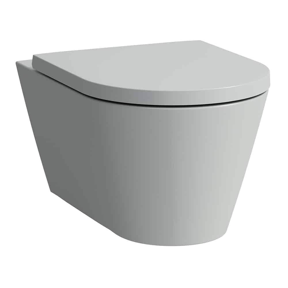 Kartell by Laufen hængeskål rimless kompakt 490mm matgrå