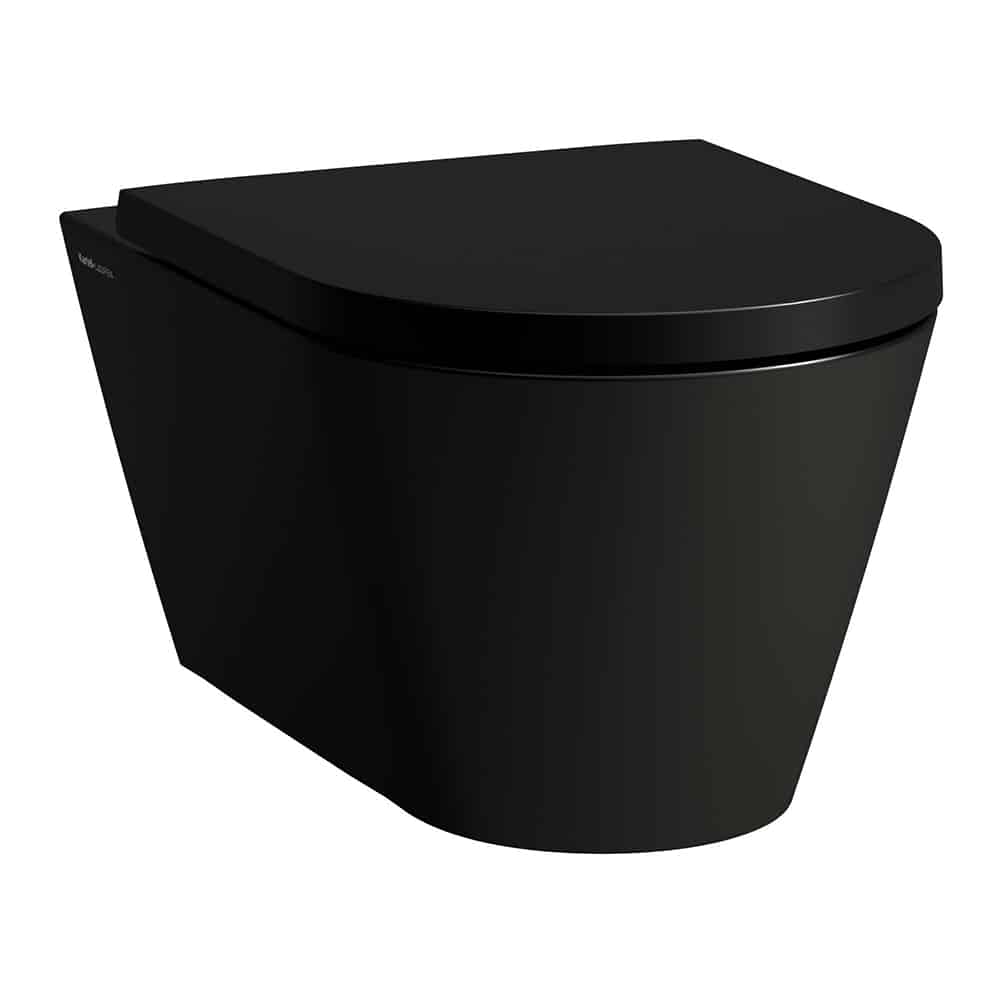 Kartell by Laufen hængeskål rimless kompakt 490mm matsort
