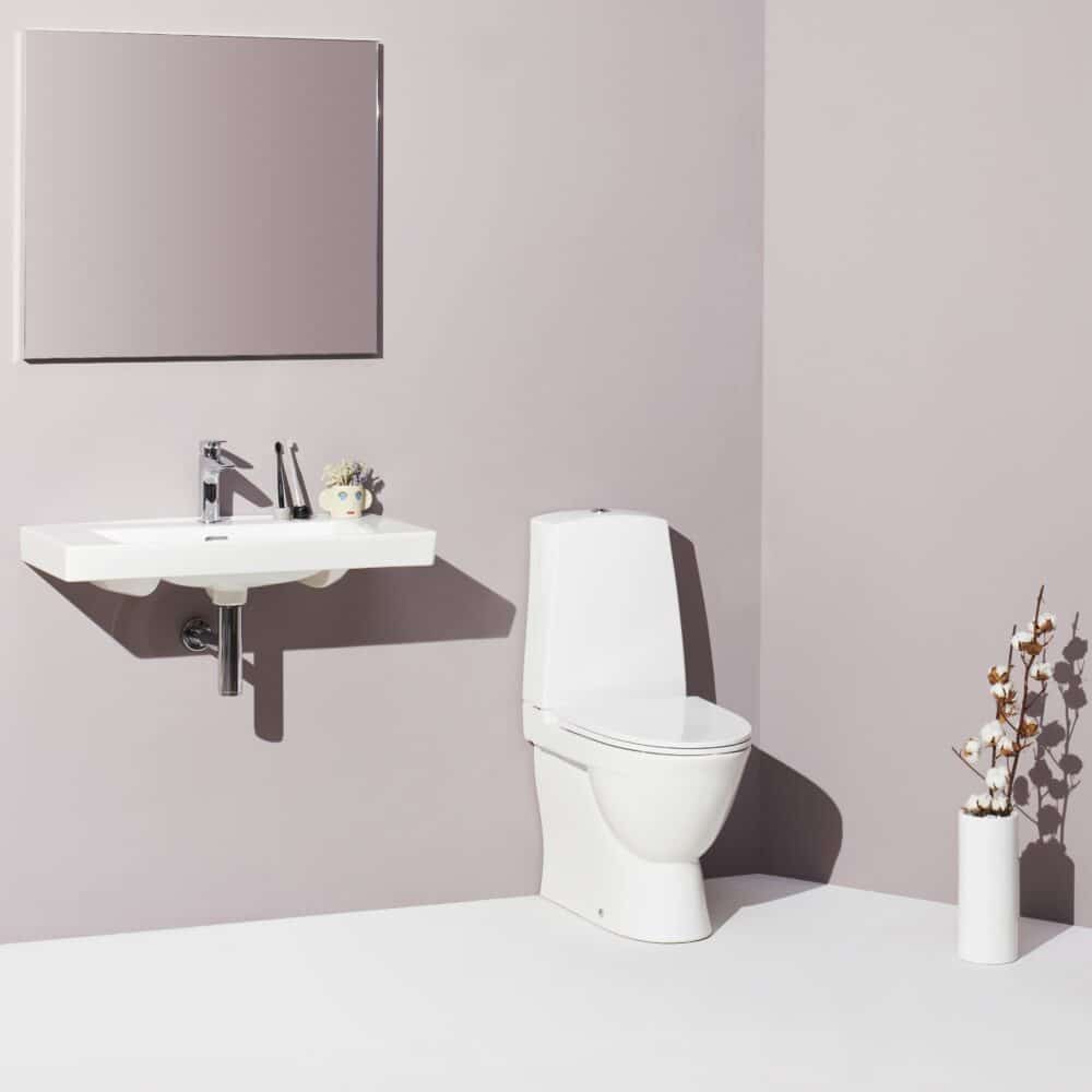 Laufen pro n toilet, uden skyllekant, rengøringsvenlig, hvid2