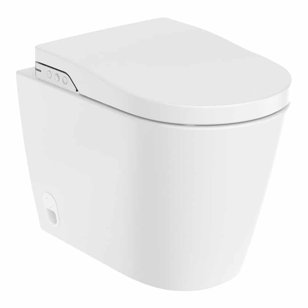 Roca hængeskål in-wash/in-tank gulvstående, hvid, 230v