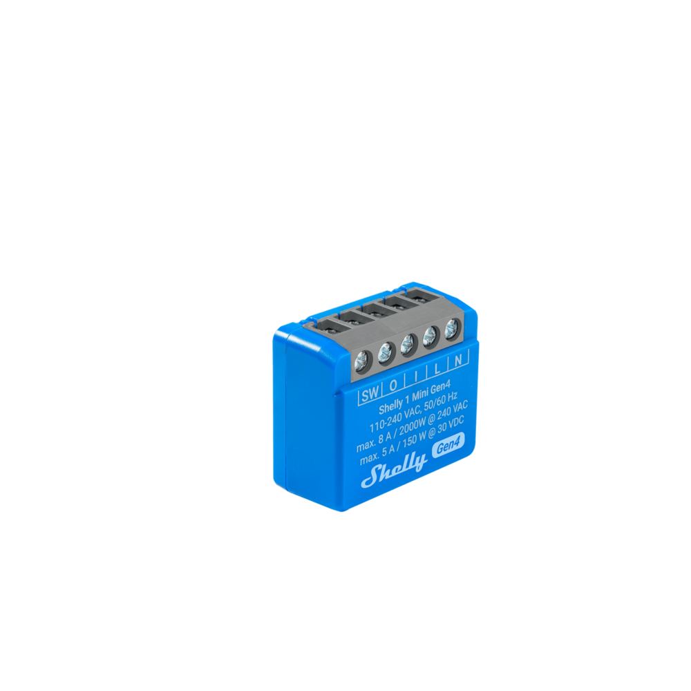 Shelly 1 mini gen4 wifi & zigbee relæ