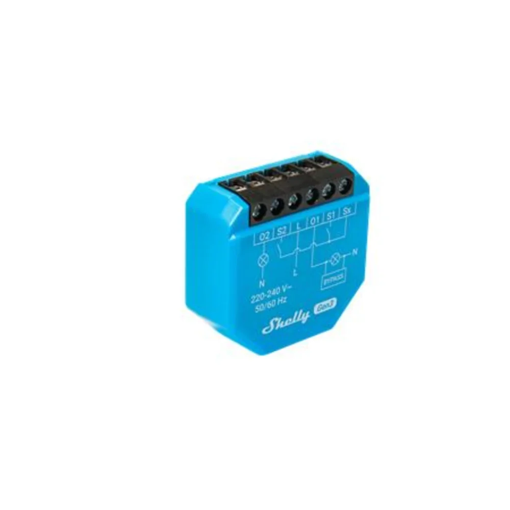 Shelly 2l gen3 wifi relæ uden nulleder2