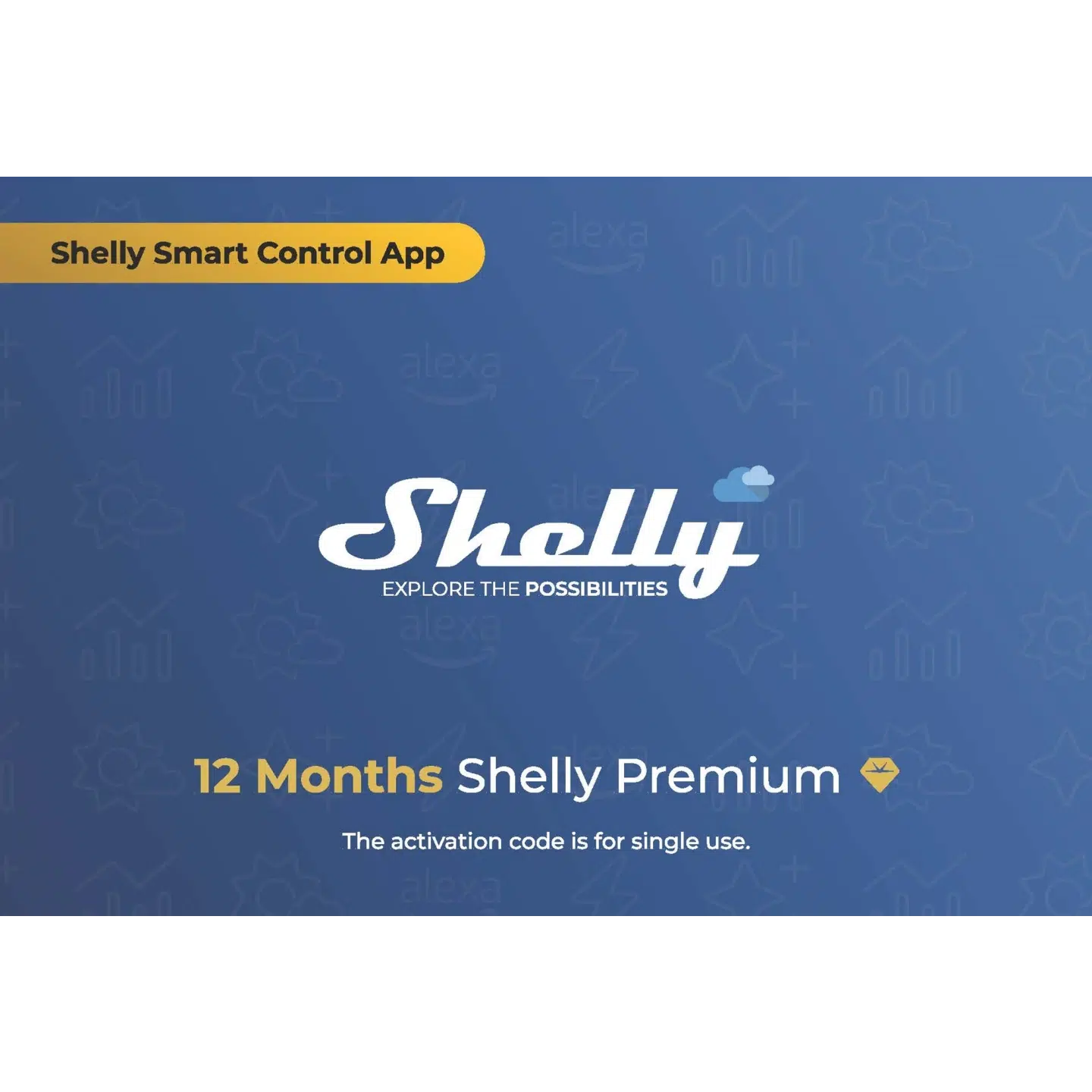 SHELLY CLOUD PREMIUM 1 ÅRS RABATKUPON