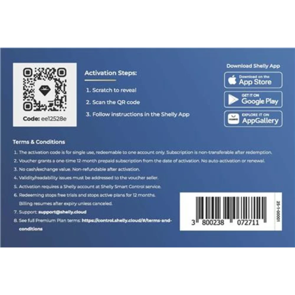 Shelly cloud premium 1 års rabatkupon1