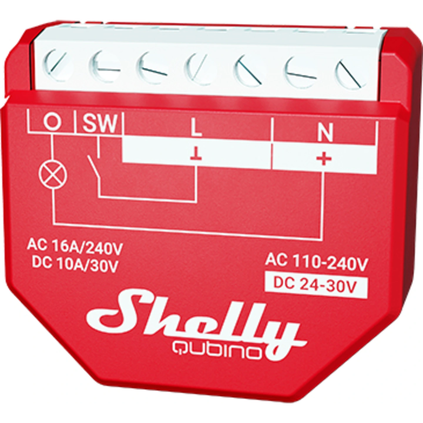 SHELLY QUBINO WAVE 1PM Z WAVE 16A RELÆ