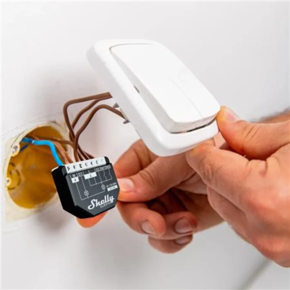 Shelly qubino wave 2pm z wave 2ch relæ2