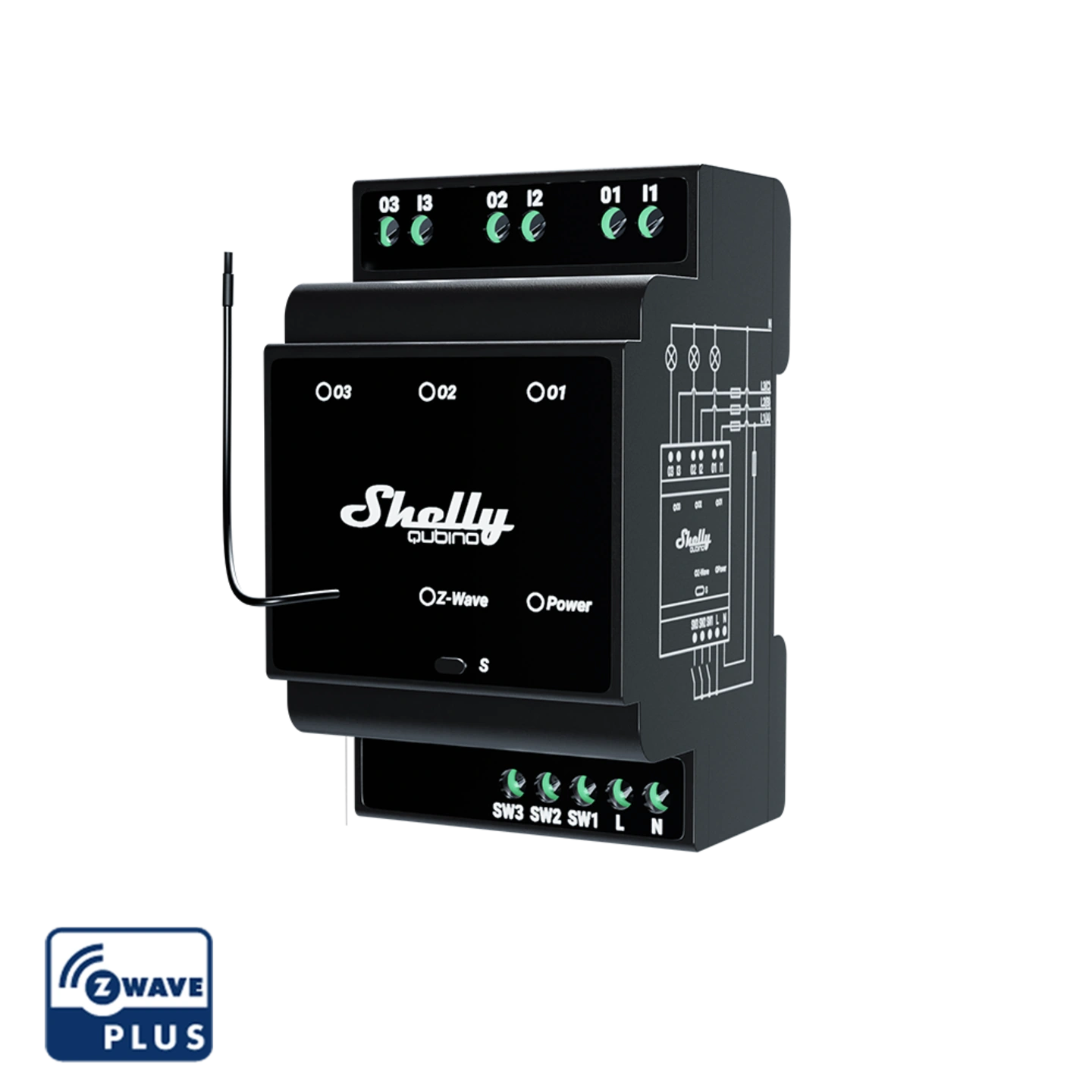 SHELLY QUBINO WAVE PRO 3