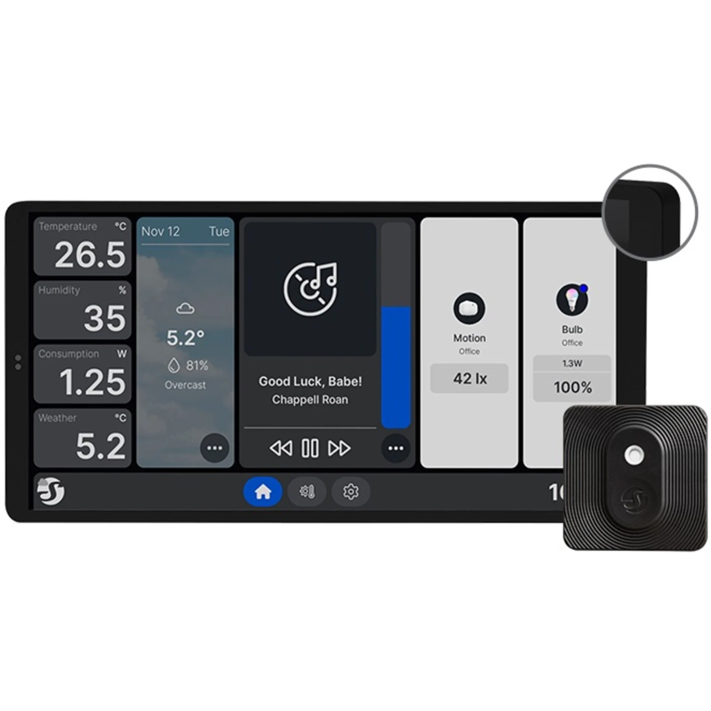 SHELLY WALL DISPLAY X2 + BLU H&T BLACK