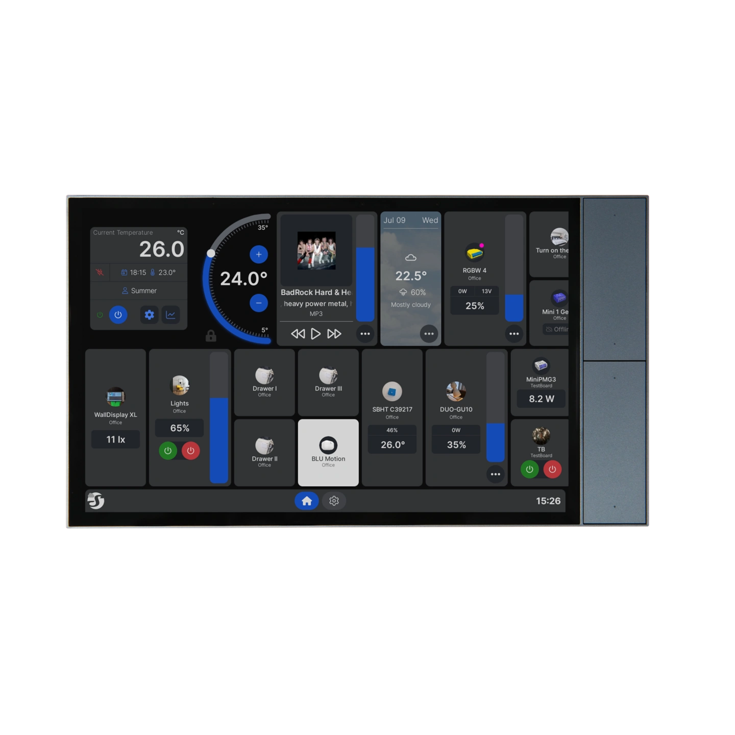 SHELLY WALL DISPLAY XL SILVER