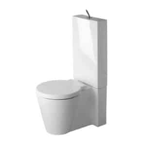 Duravit Starck 1 gulvtoilet. Uden cisterne og sæde. Med universallås 415x640mm WonderGliss